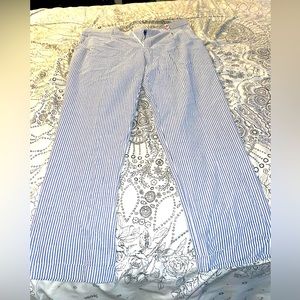 LINEA UOMO Seersucker Slacks. Perfect for summer!